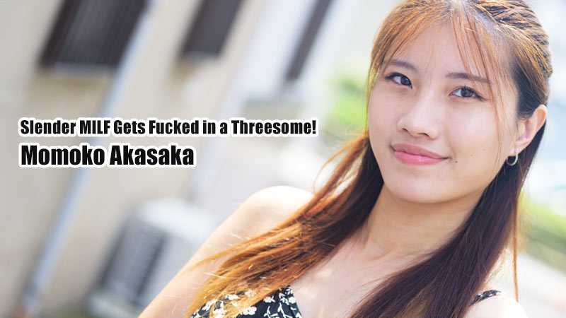 HZ-3852 Slender MILF Gets Fucked in a Threesome! – Momoko Akasaka